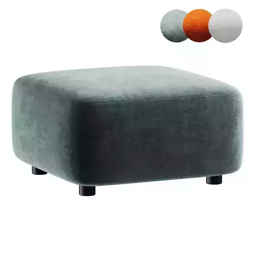 pouf black