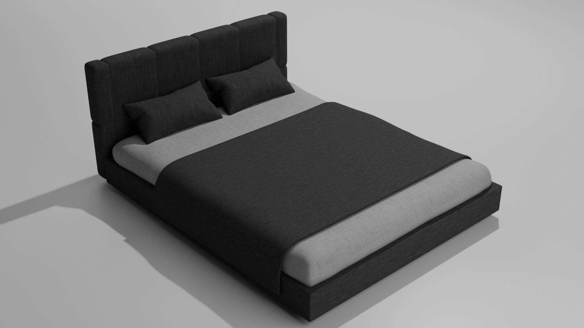 Bed 3d mdoel Free 3D model_3