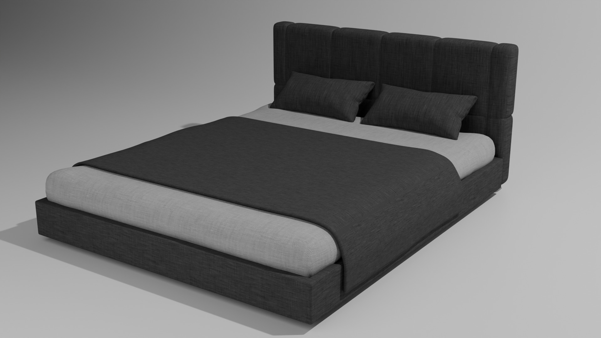 Bed 3d mdoel Free 3D model_1