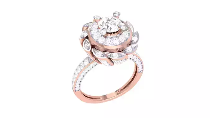  Women Ring MTL 3dm STL OBJ FBX Details
