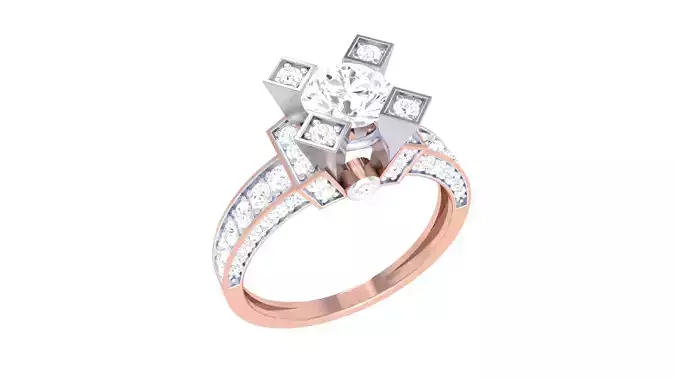  Women Ring MTL 3dm STL OBJ FBX Details