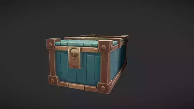 wooden treasure chest