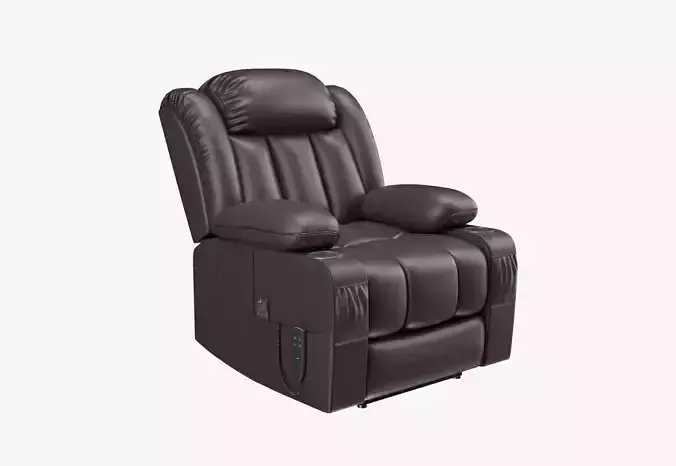 Leather Recliner Sofa