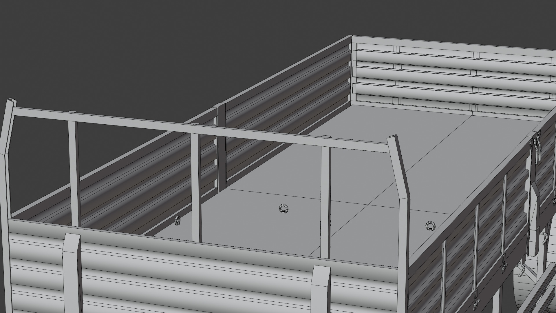 Farm Trailer 3D model_23