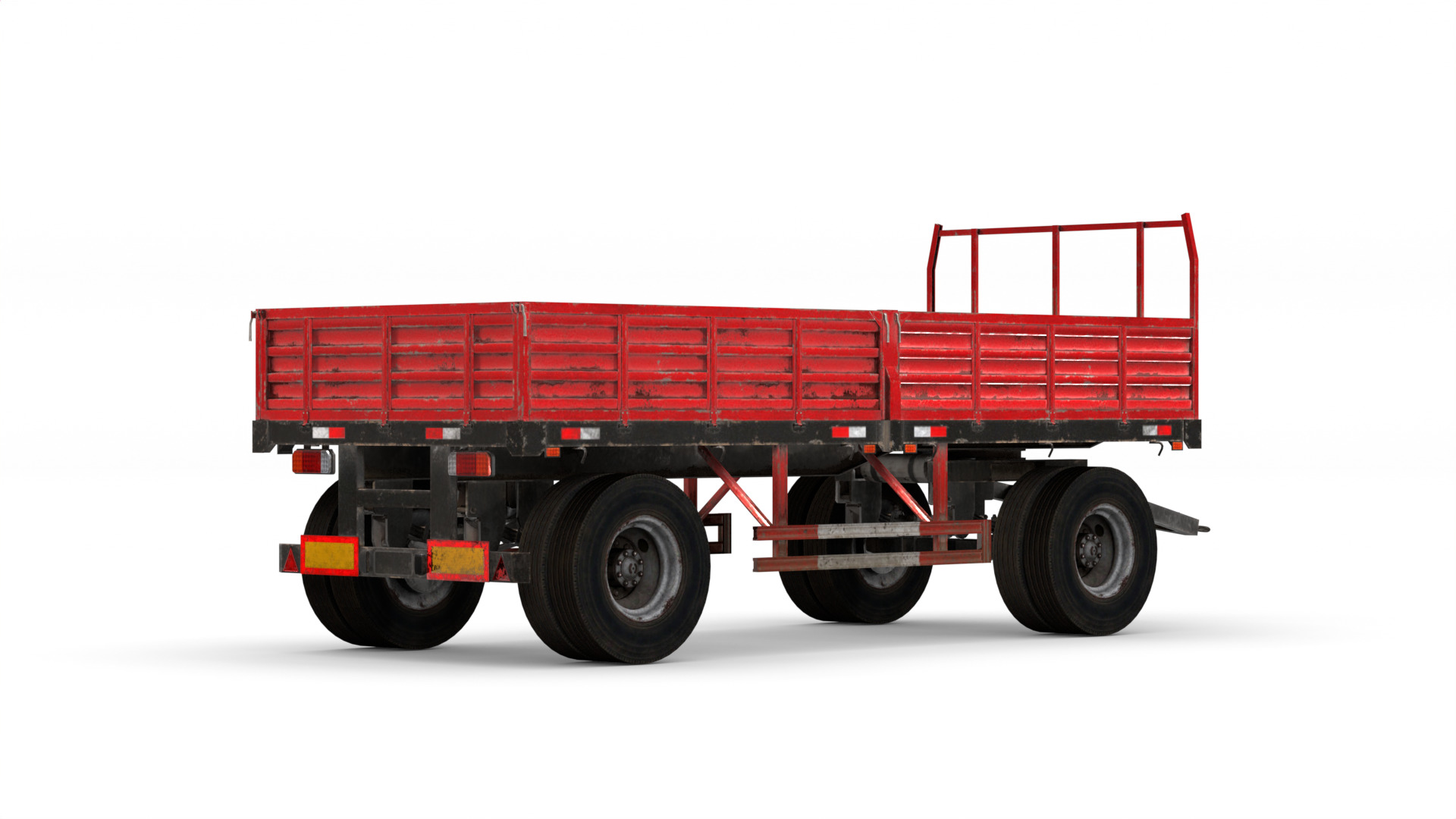 Farm Trailer 3D model_11