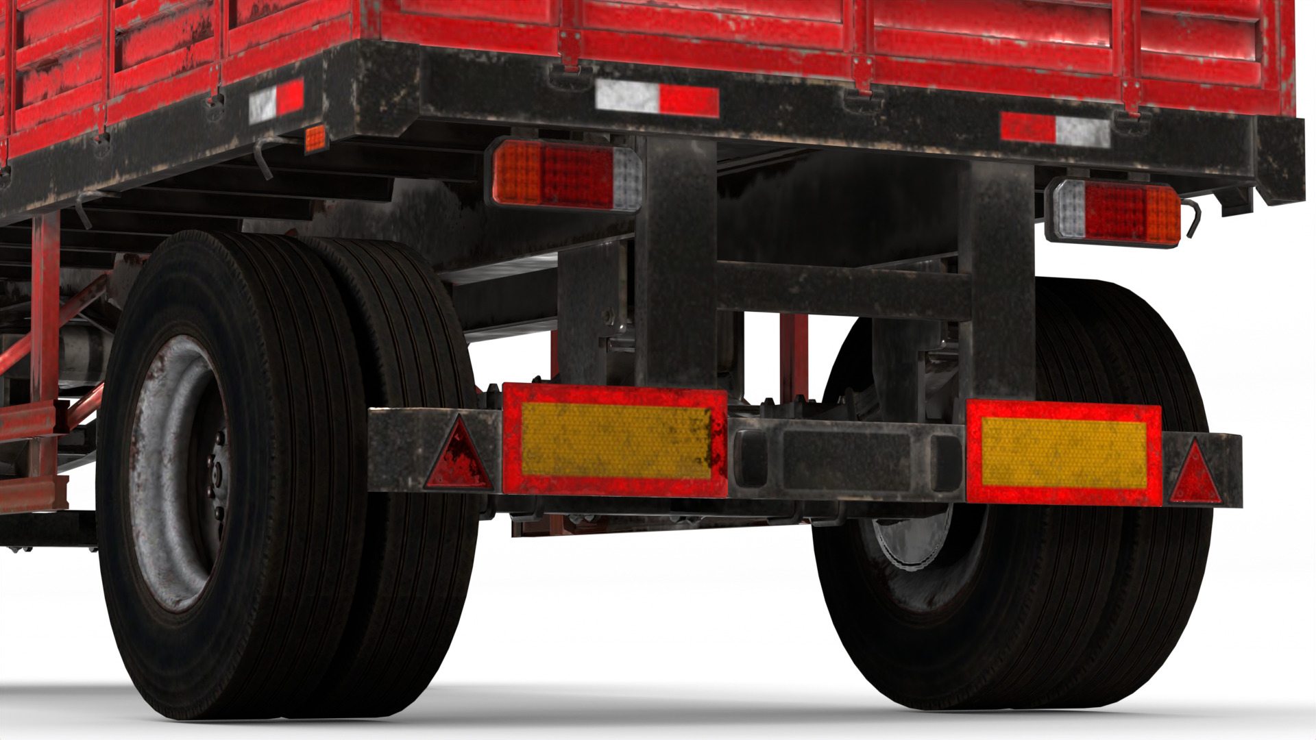 Farm Trailer 3D model_5