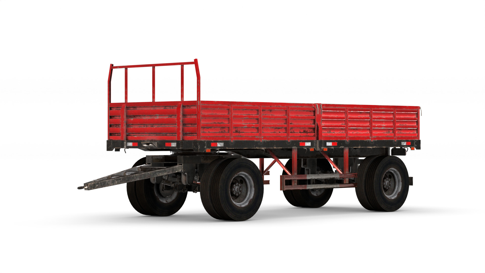 Farm Trailer 3D model_15