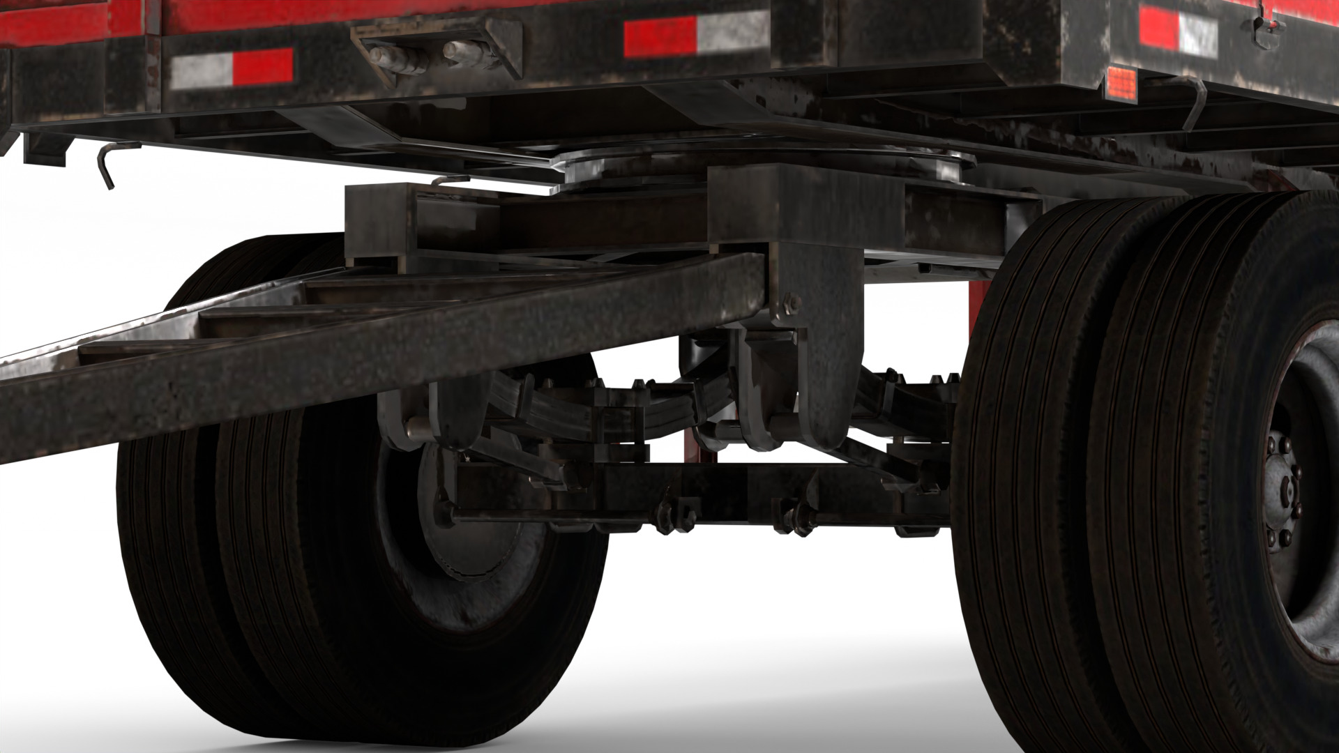 Farm Trailer 3D model_4