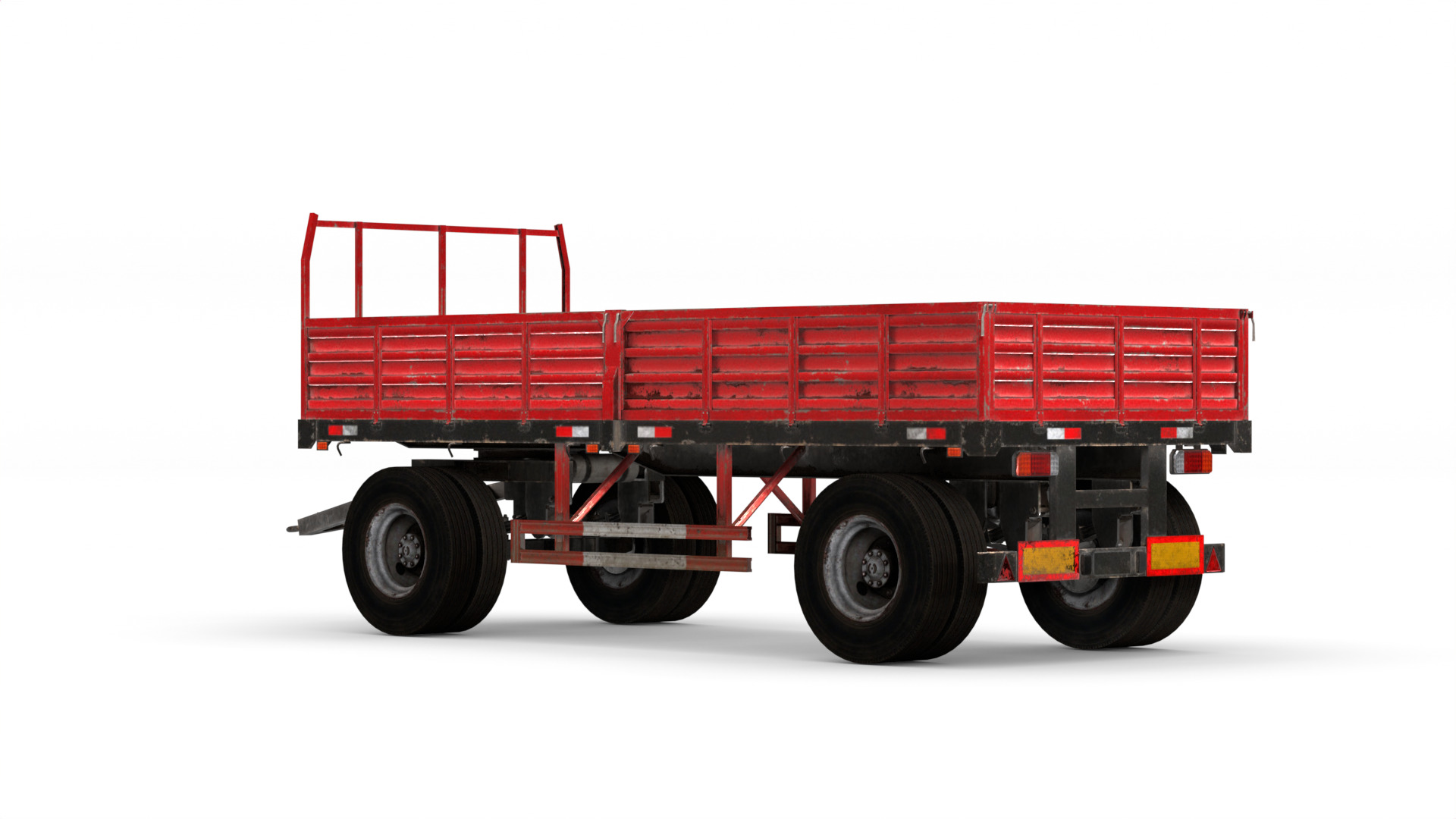 Farm Trailer 3D model_13