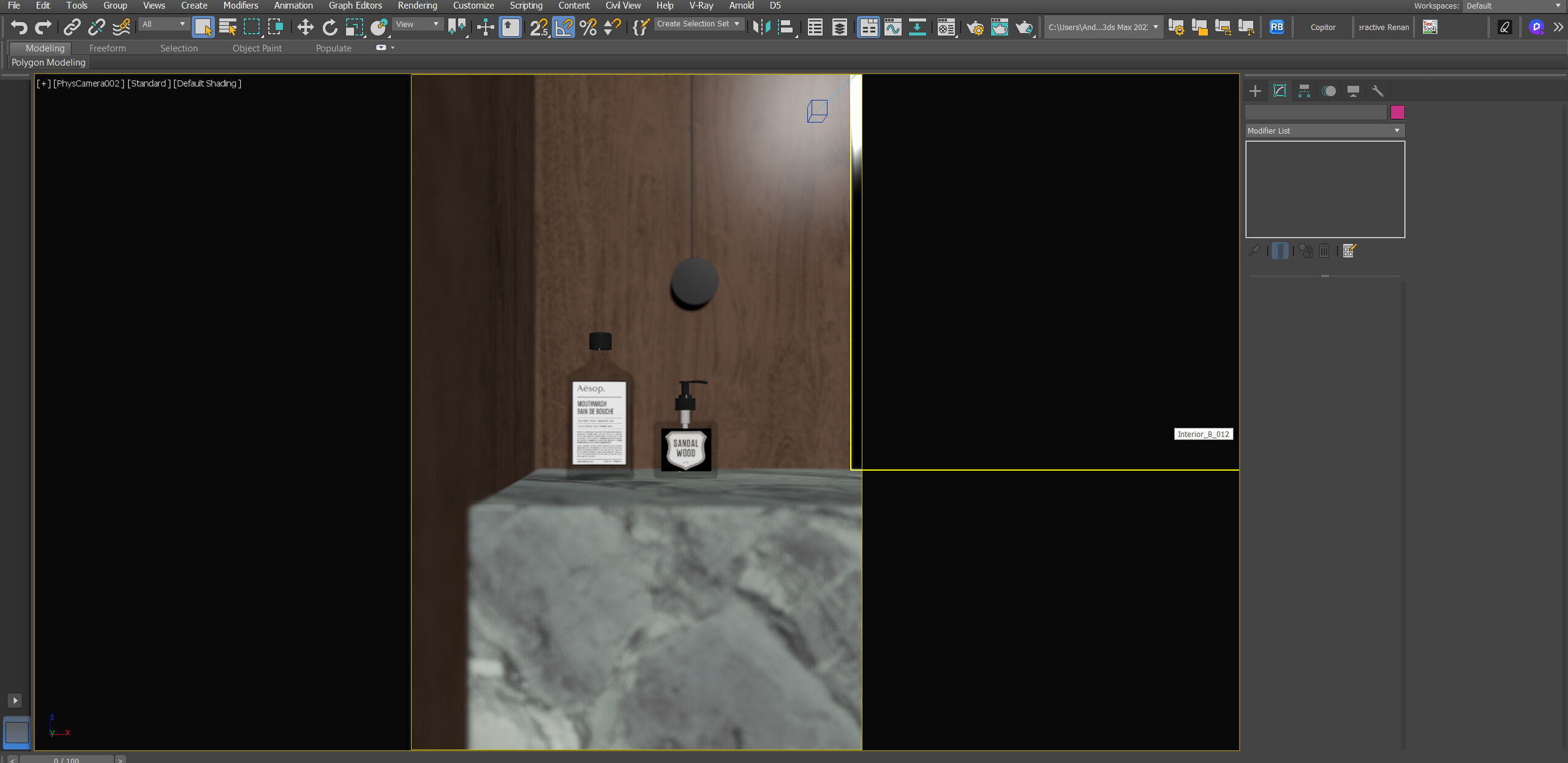 Bathroom Interior - 3d Model - Lighting 3D model_7