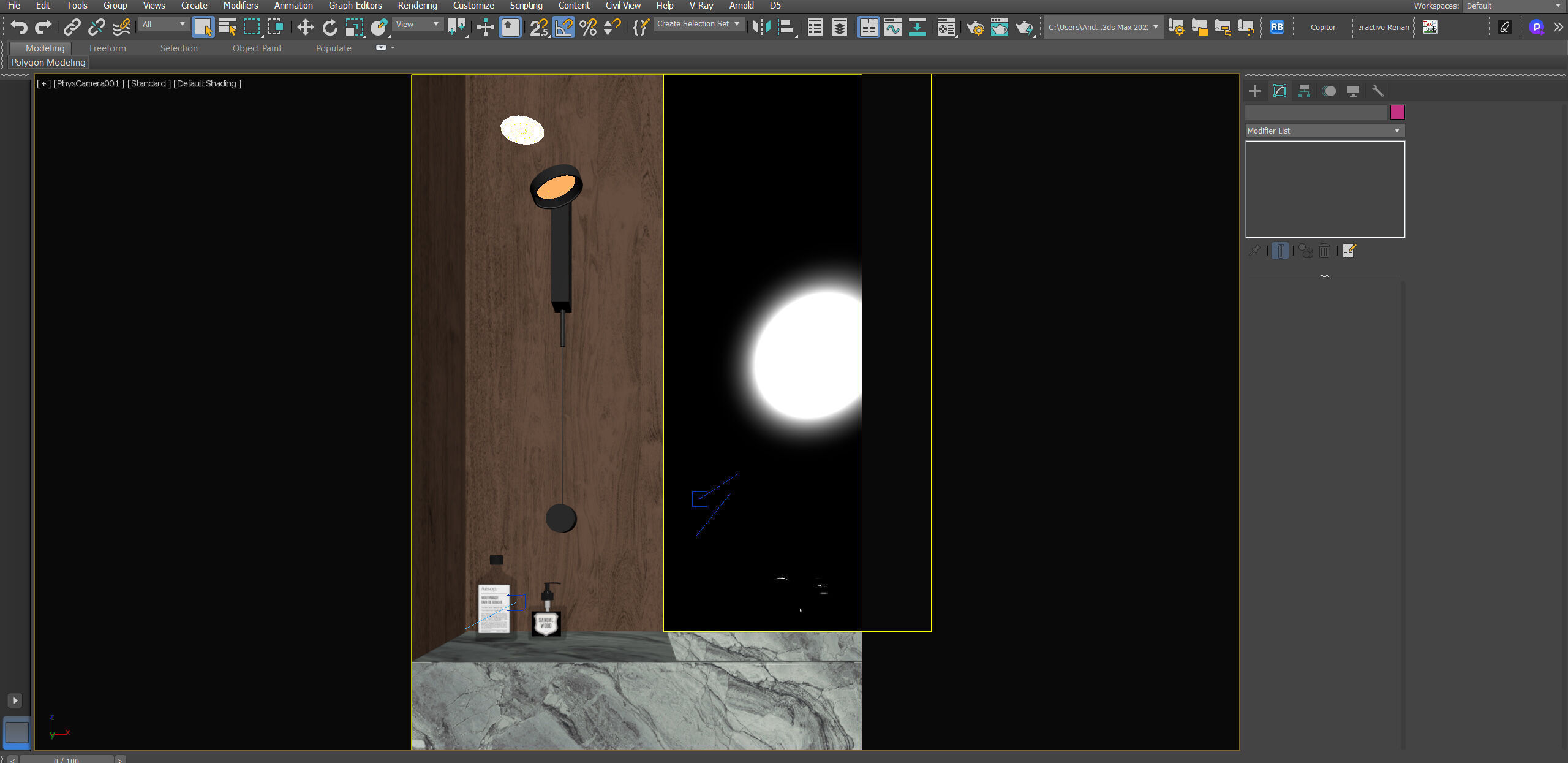 Bathroom Interior - 3d Model - Lighting 3D model_6
