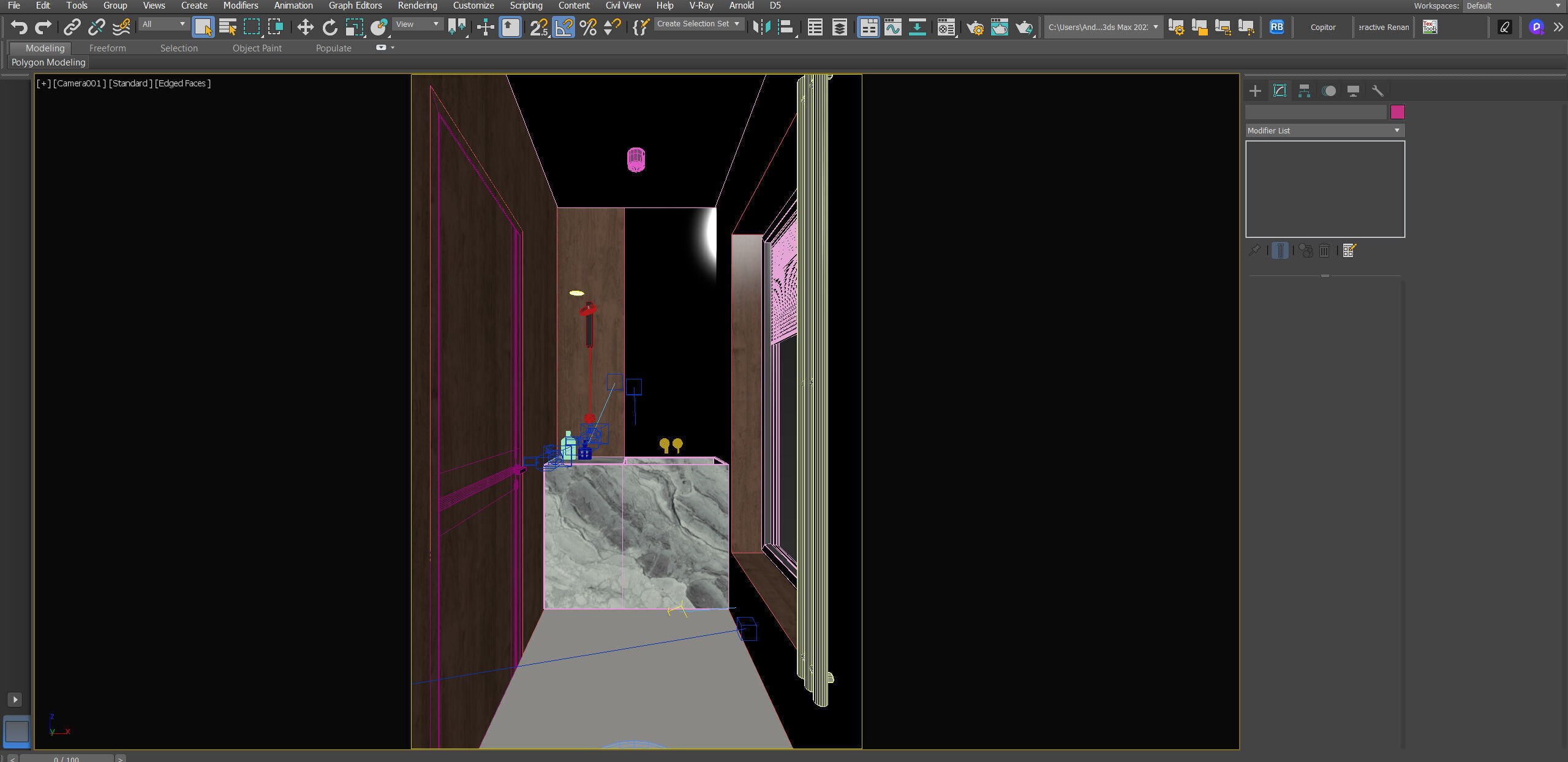 Bathroom Interior - 3d Model - Lighting 3D model_8
