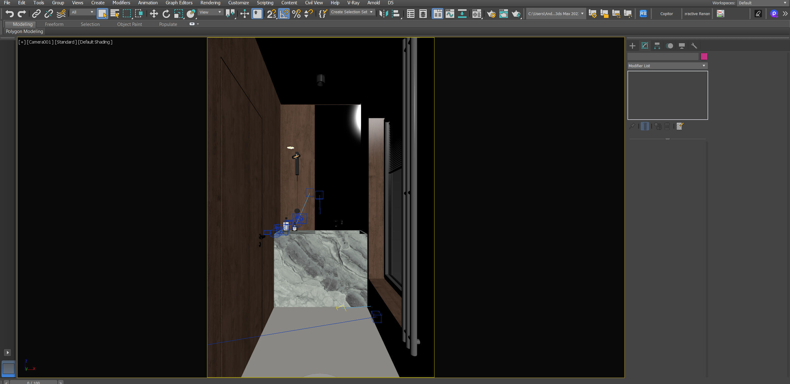 Bathroom Interior - 3d Model - Lighting 3D model_9