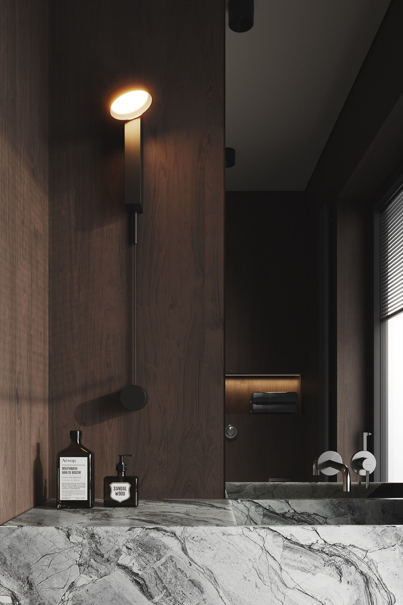 Bathroom Interior - 3d Model - Lighting 3D model_3