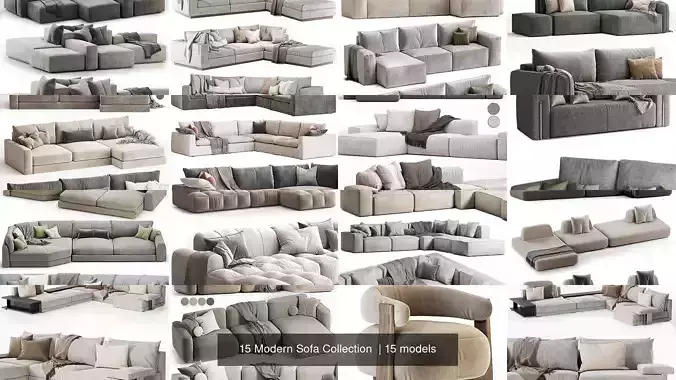 15 Modern Sofa Collection 
