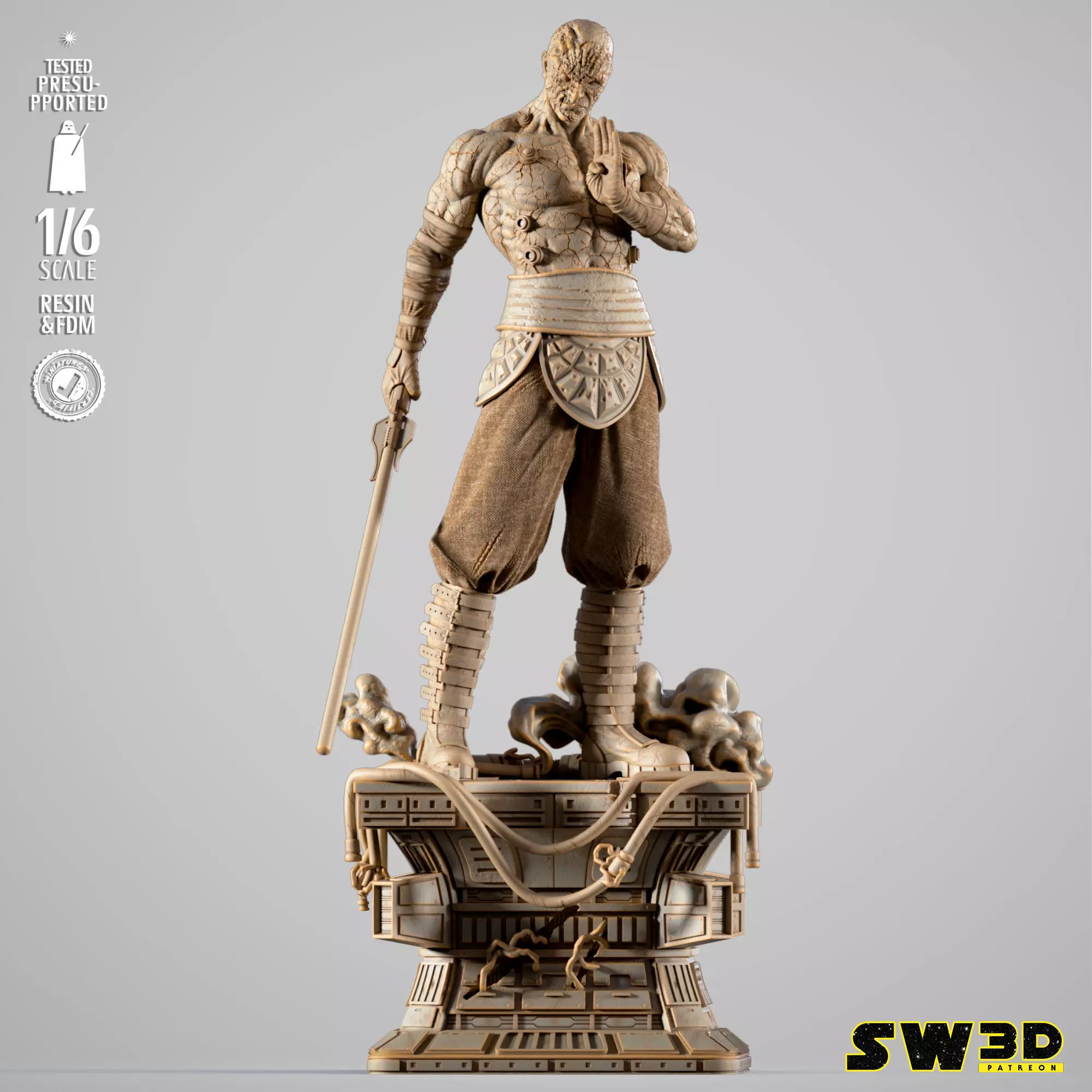 STAR WARS Darth Sion Sculpture 3D print model