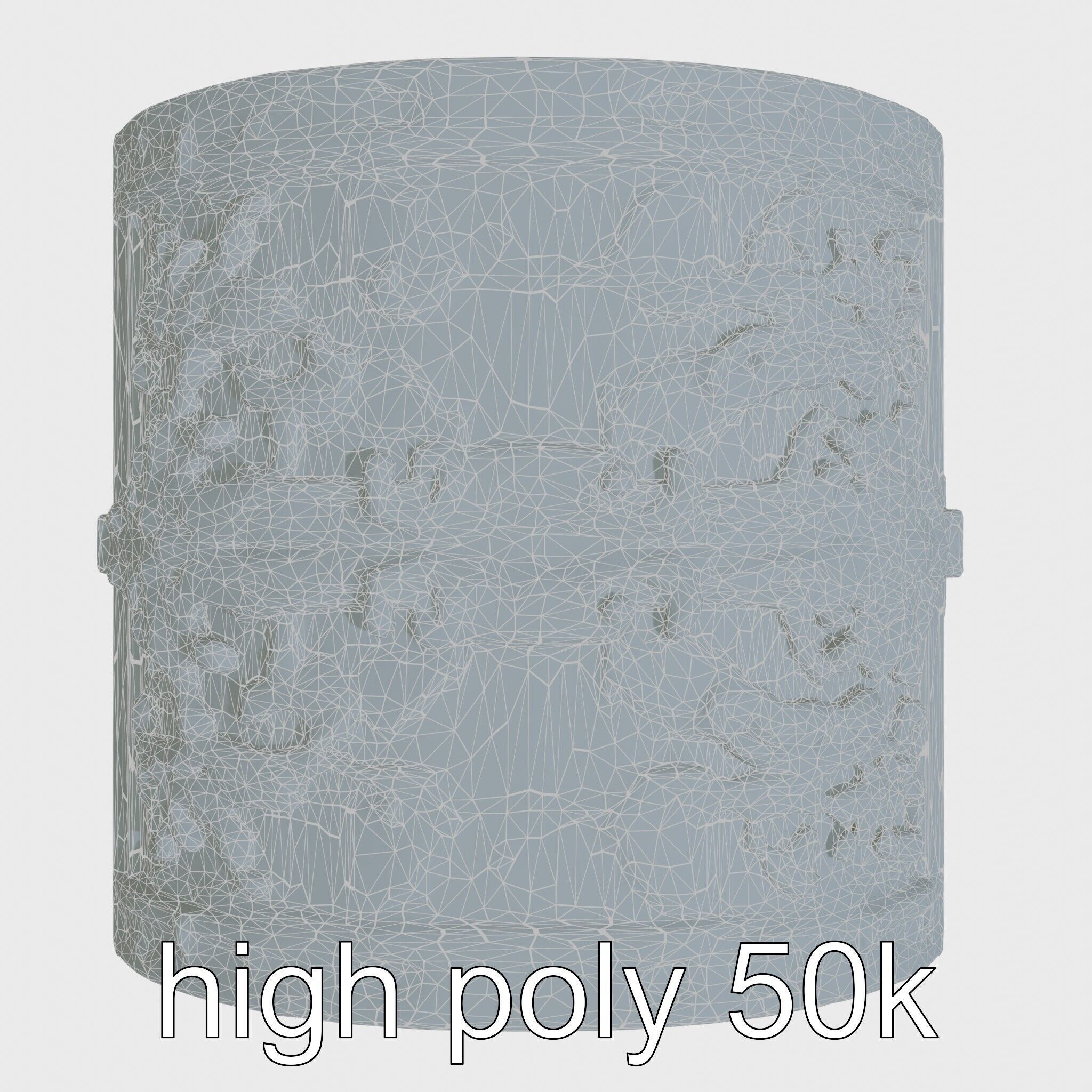 Dark Fantasy Intricately Carved Treasure Chest Model Low-poly 3D model_8