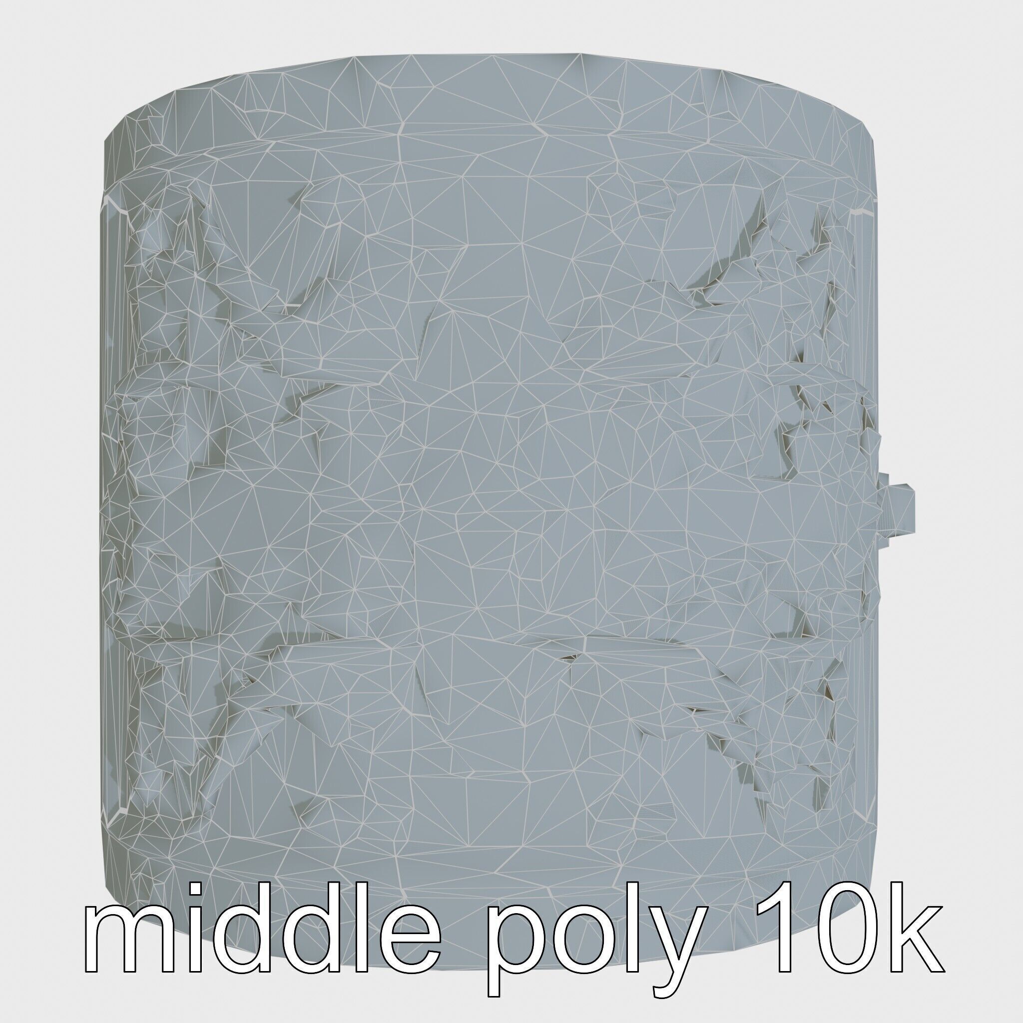 Dark Fantasy Intricately Carved Treasure Chest Model Low-poly 3D model_9