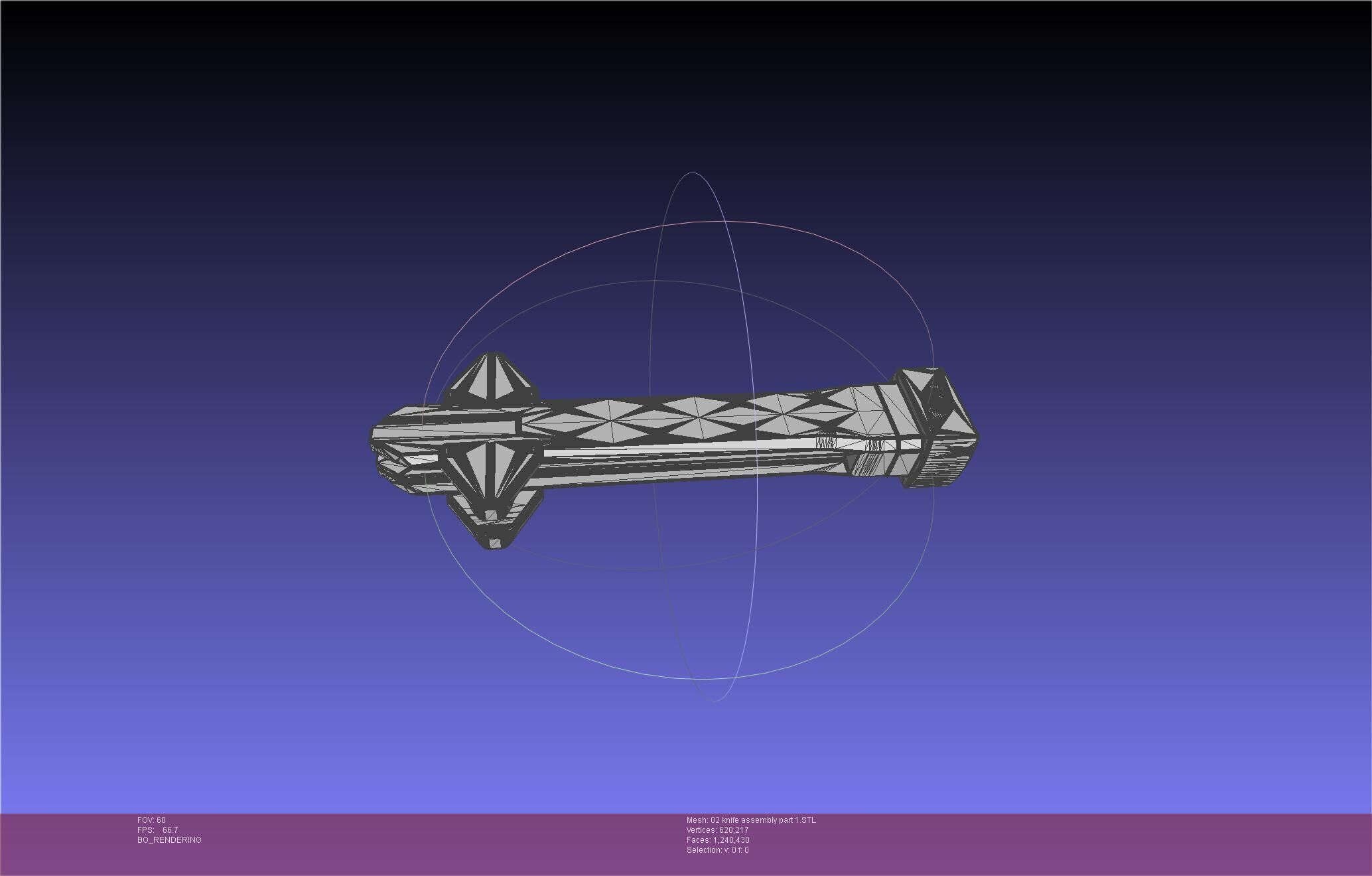 Evangelion rebuild Unit 2 Knife Movable Version 3D print model_101