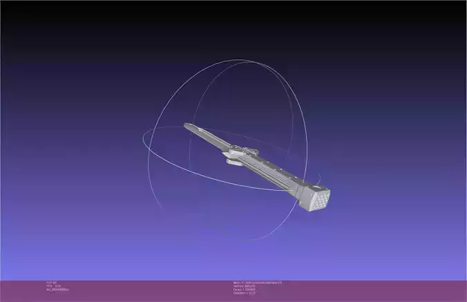 Evangelion rebuild Unit 2 Knife Movable Version 3D print model