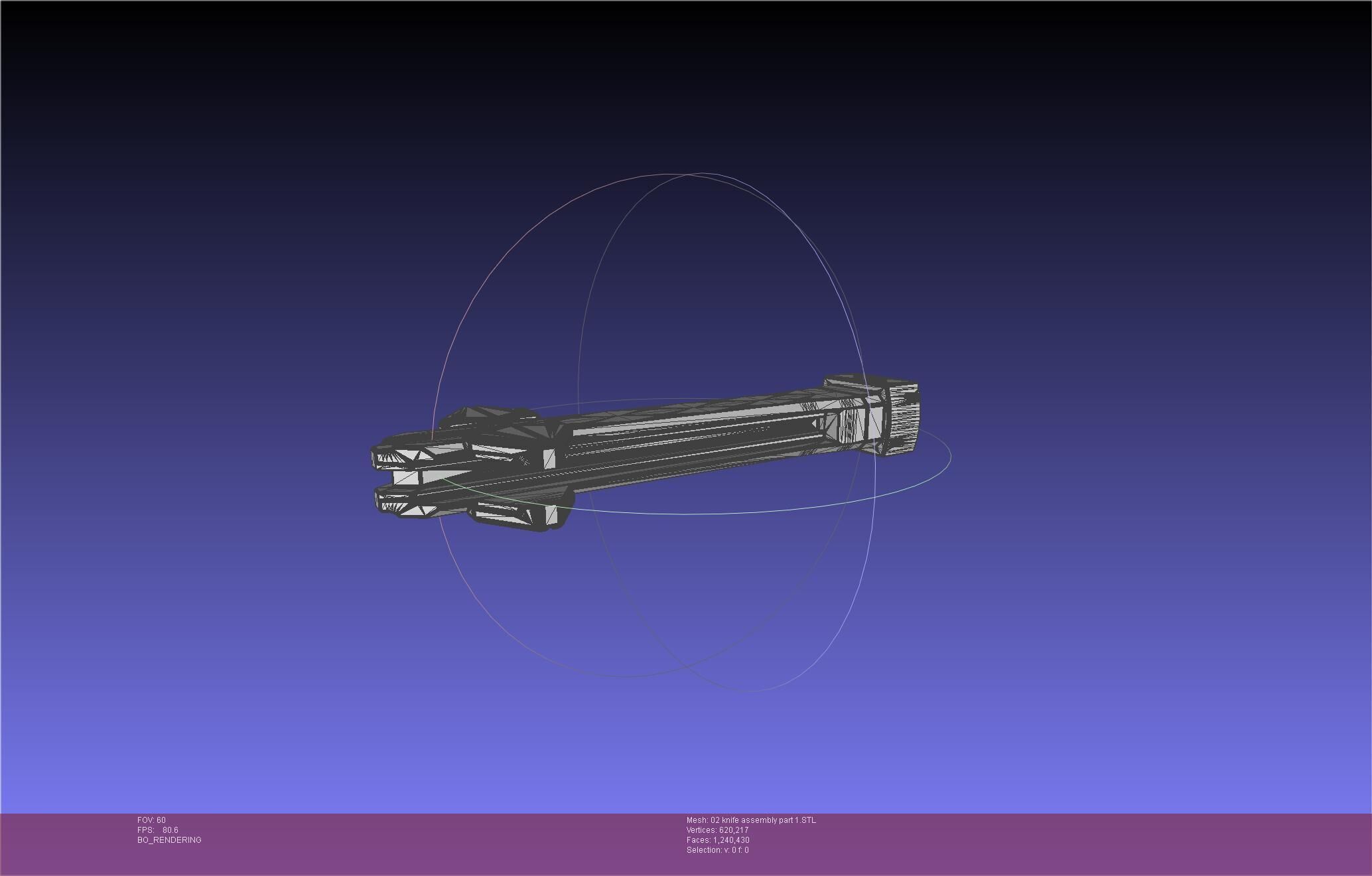 Evangelion rebuild Unit 2 Knife Movable Version 3D print model_64