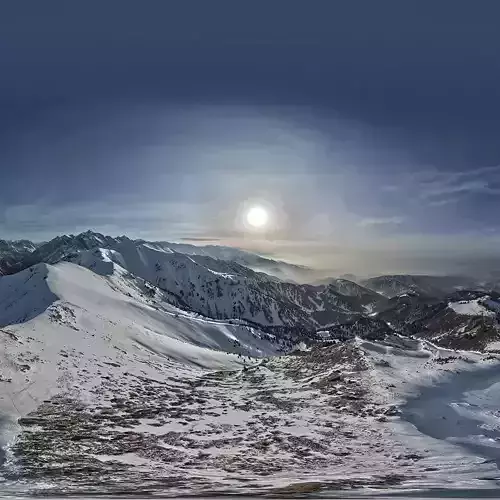 HDR - Flying Over Boukreev Peak
