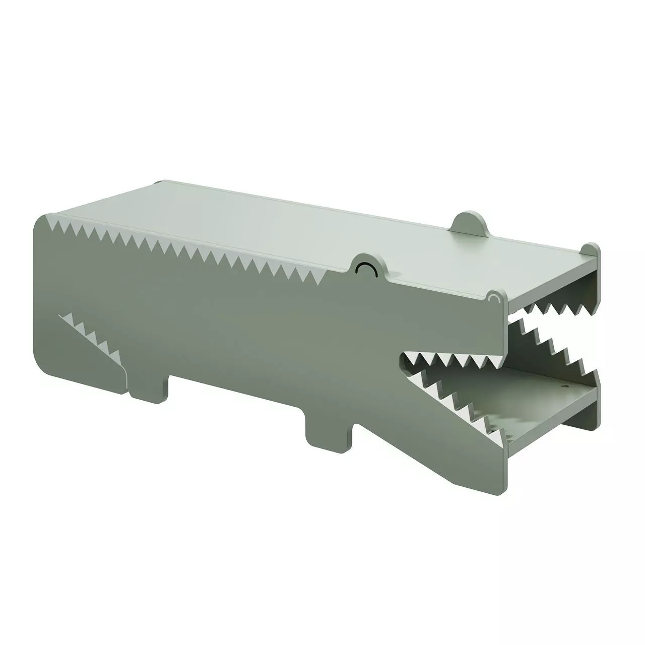 3d model Arnie MDF Green Bench by Bloomingville 3D model_0