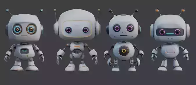 cute robots