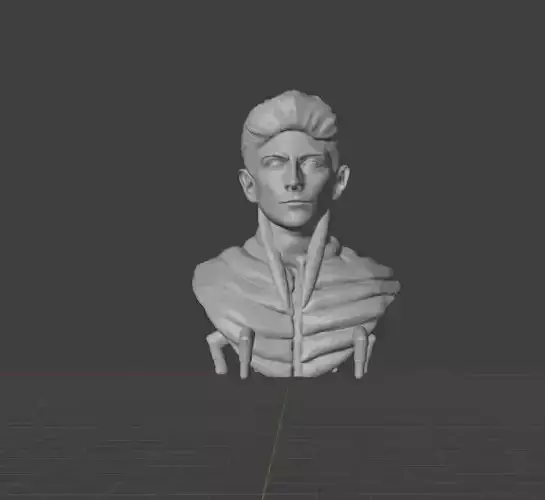 Franz Kafka 3D print model