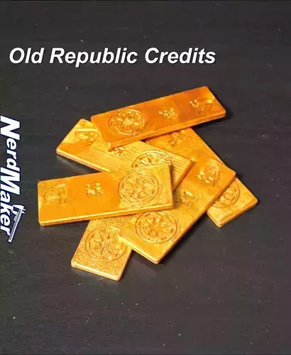 Old Republic Credits 3D print model