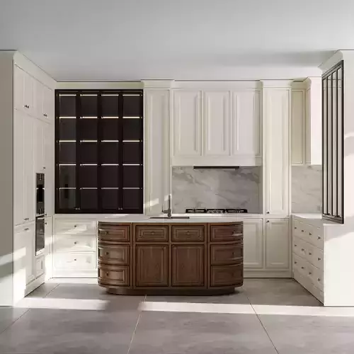 U-shaped Kitchen Appliance Bosch Kitchen 103