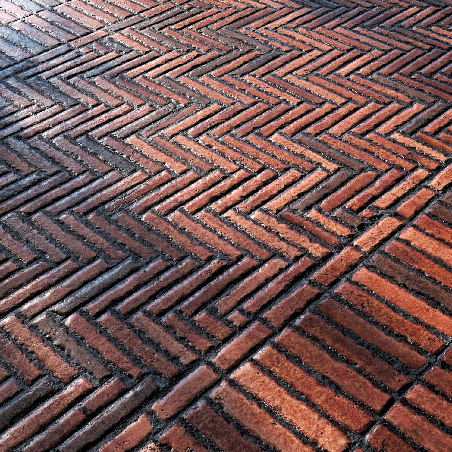 Red Brick Flooring 04 Texture_1