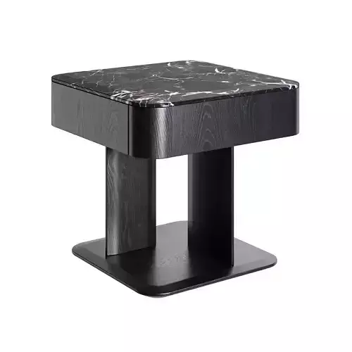 Brera Bedside Table by Poliform 3D model
