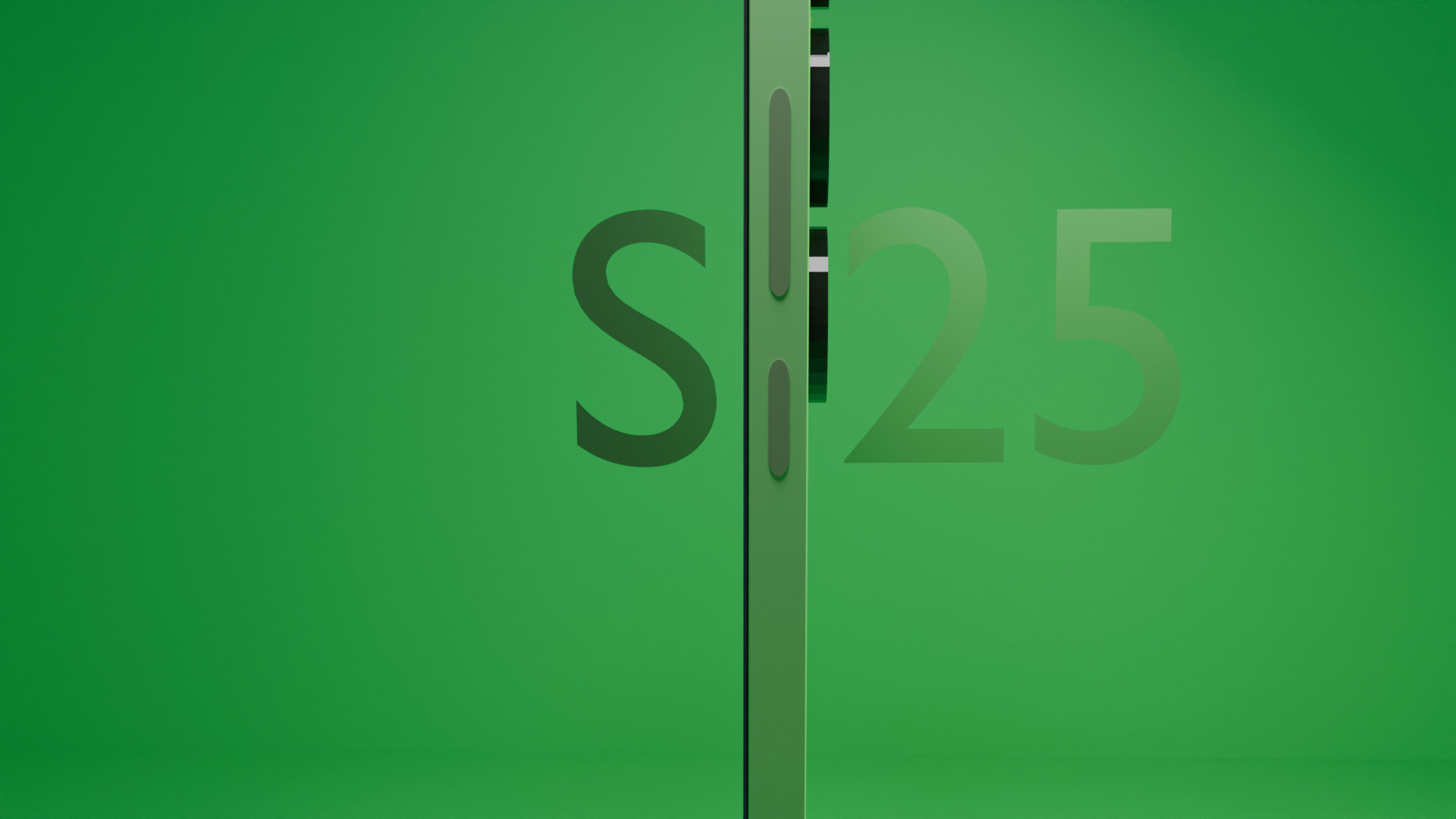 Samsung S25 mint 3D model_3