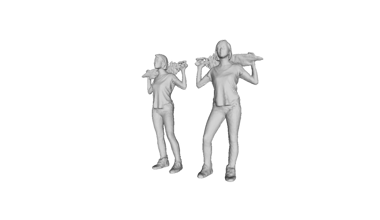 Printle MoDualls Sisters S 001 3D print model_22