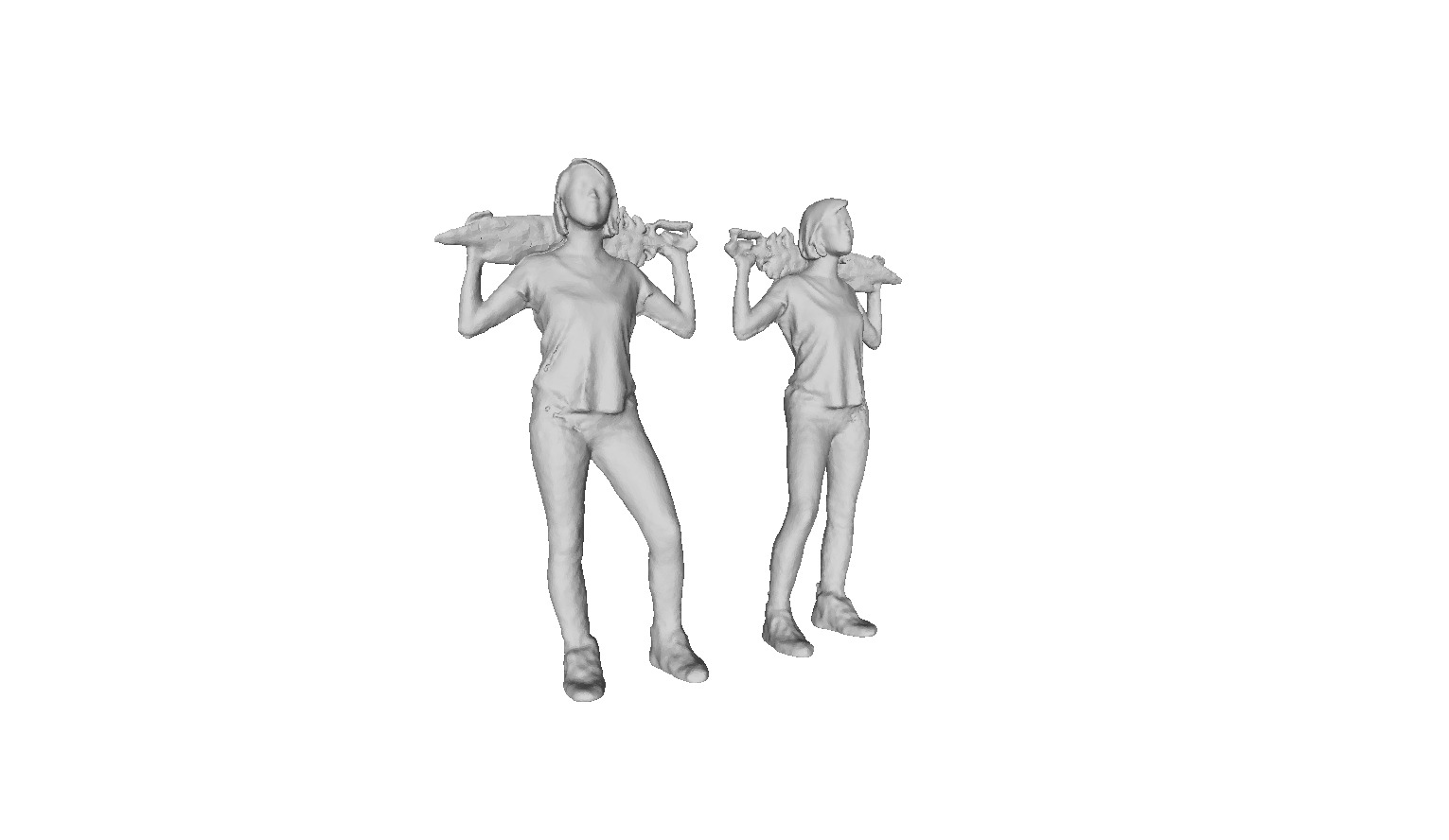 Printle MoDualls Sisters S 001 3D print model_26