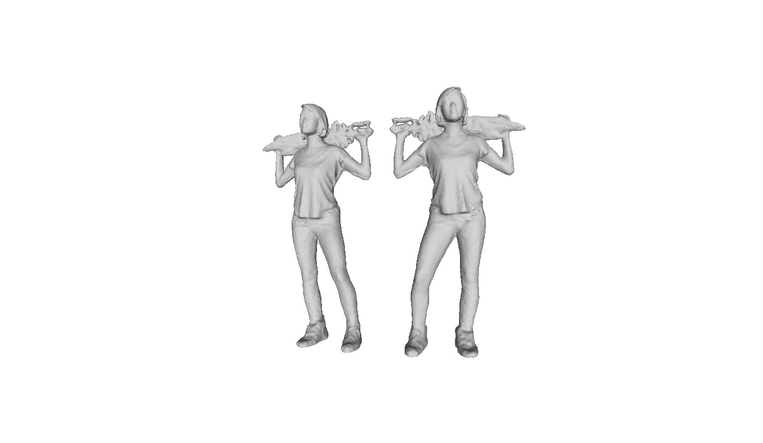 Printle MoDualls Sisters S 001 3D print model_23
