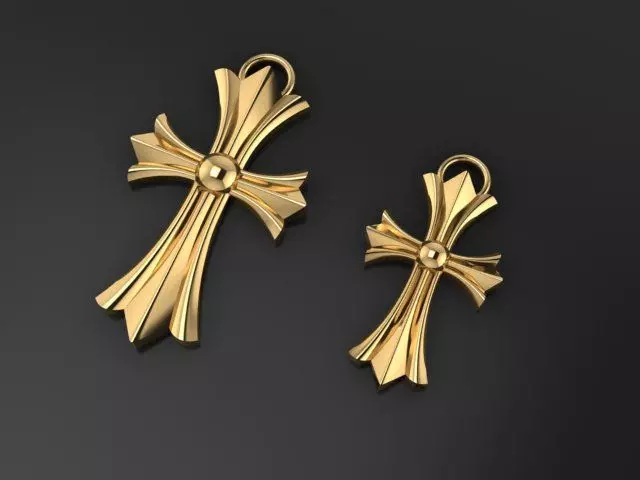 cross 01 3D print model_0