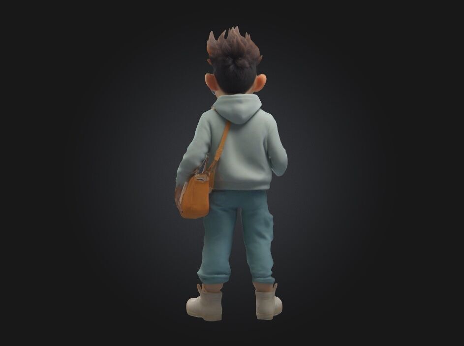 Urban Stride Daily Life Edition Low-poly 3D model_4