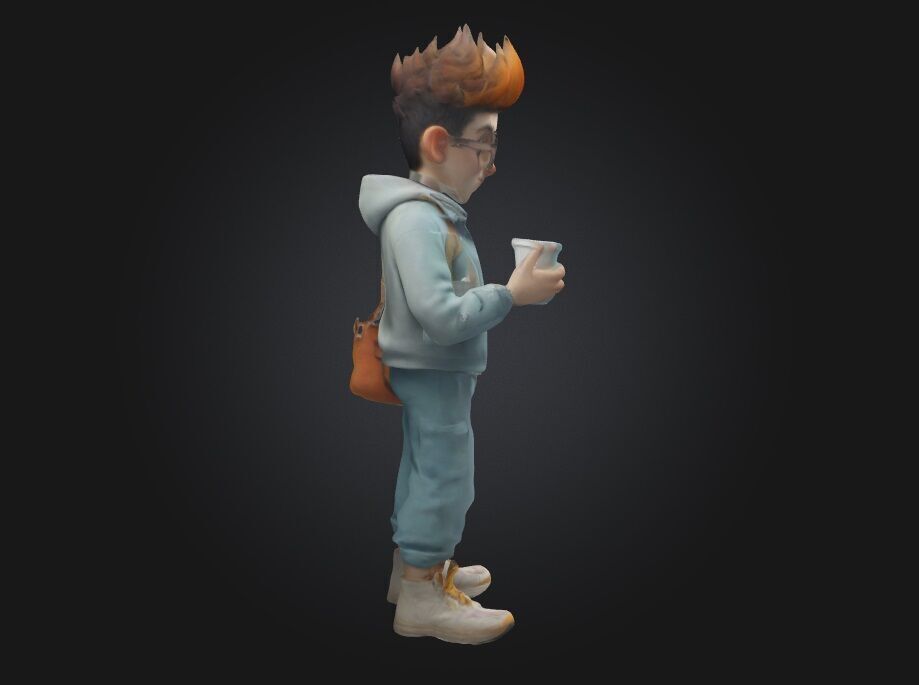 Urban Stride Daily Life Edition Low-poly 3D model_2