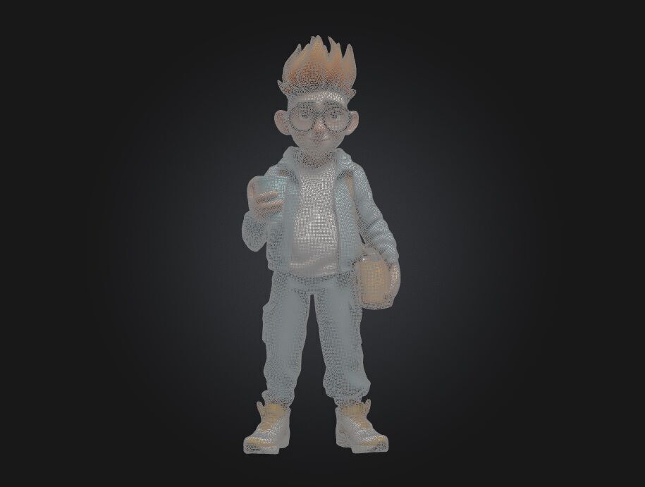 Urban Stride Daily Life Edition Low-poly 3D model_1