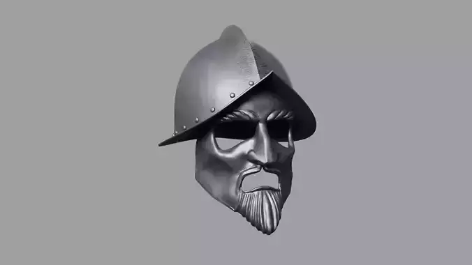 Telmarine Helmet with Mask - Narnia