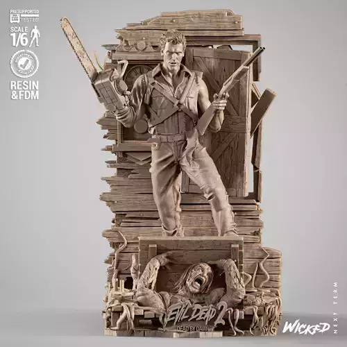 Wicked Movies Ash Sculpture