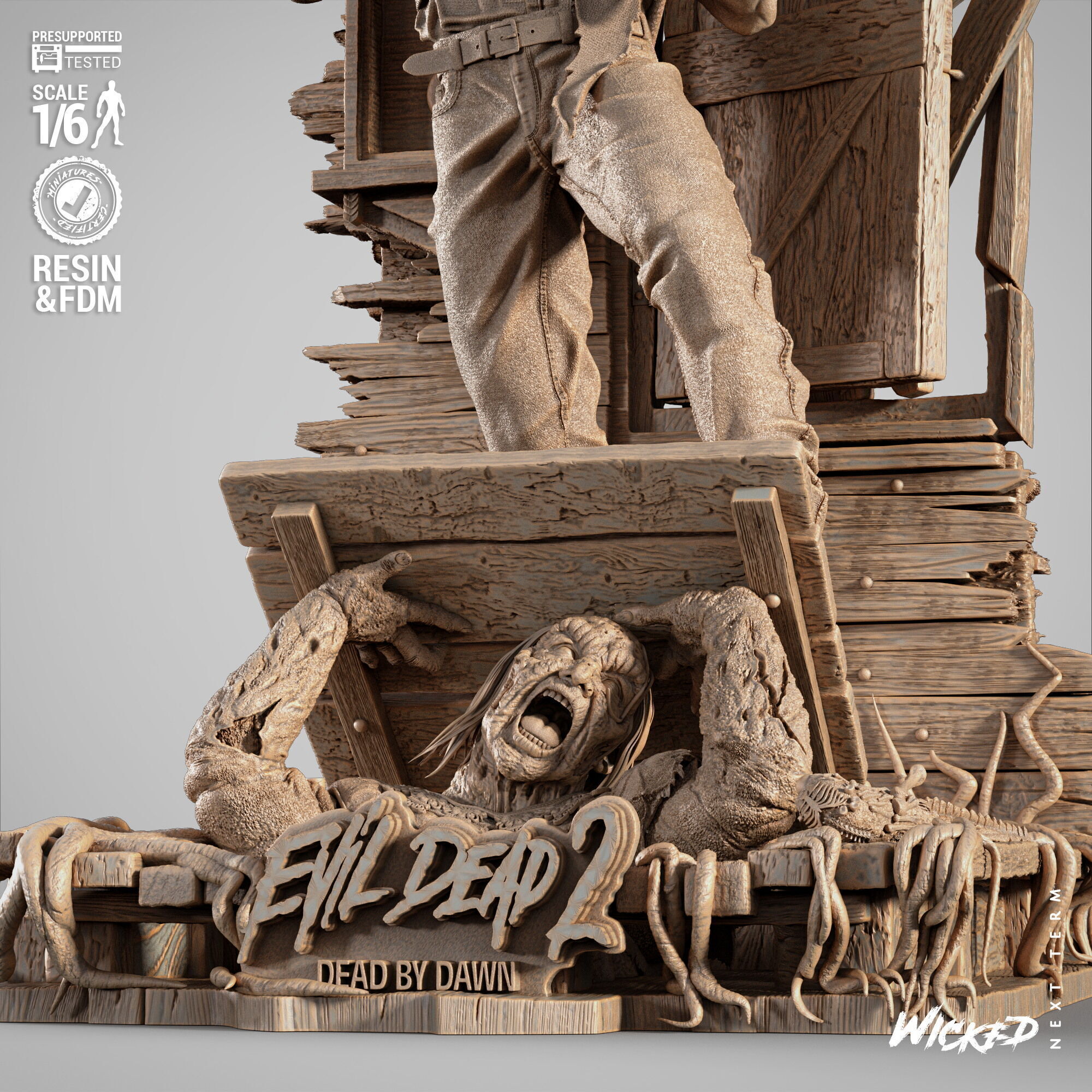 Wicked Movies Ash Sculpture 3D print model_13