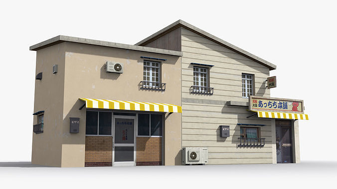 25 Japanese House Collection 3D Model Pack 7