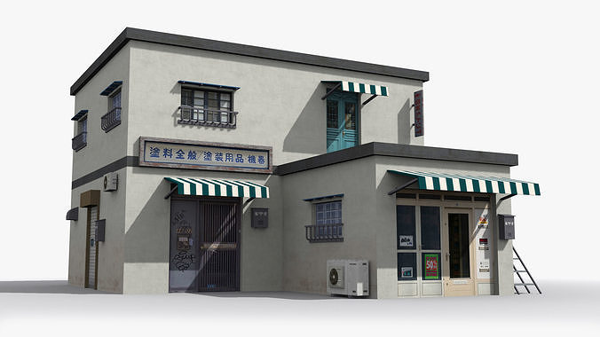 25 Japanese House Collection 3D Model Pack 2