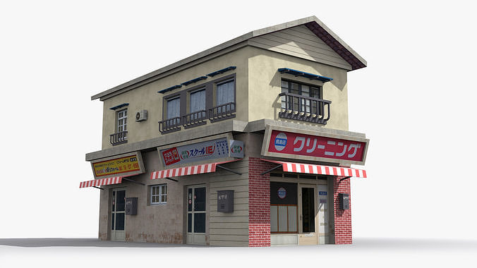 25 Japanese House Collection 3D Model Pack 4