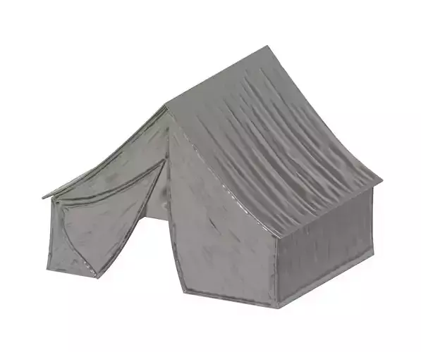 American Civil War Tent 1-72 Scale for Diorama