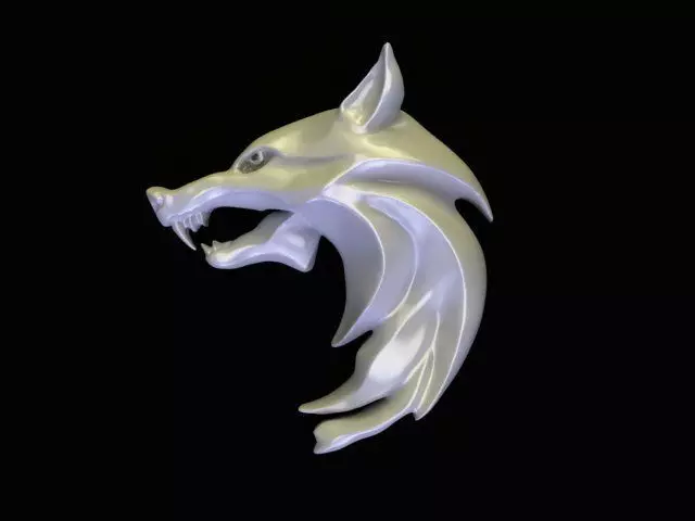 the wolf file 3D print model