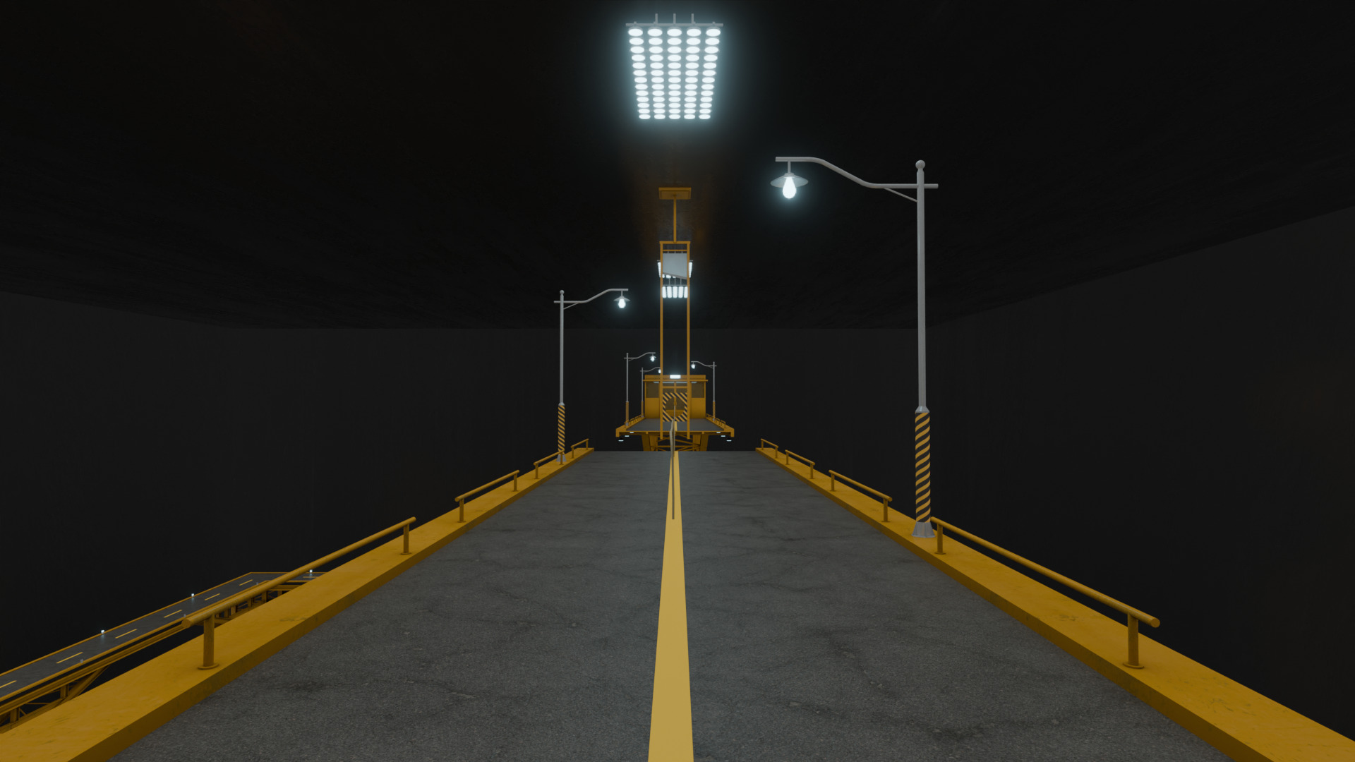 Squid Game Tug of War Map 3D model_9